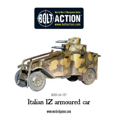 Italian IZ armoured car