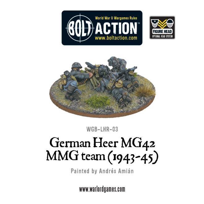 German Heer MG42 MMG Team (1943-45)