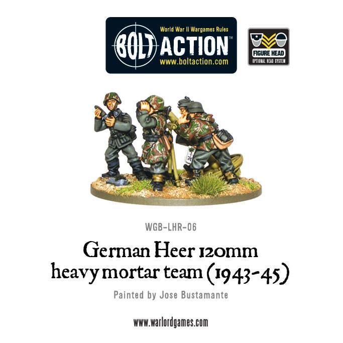 German Heer 120mm heavy mortar team (1943-45)