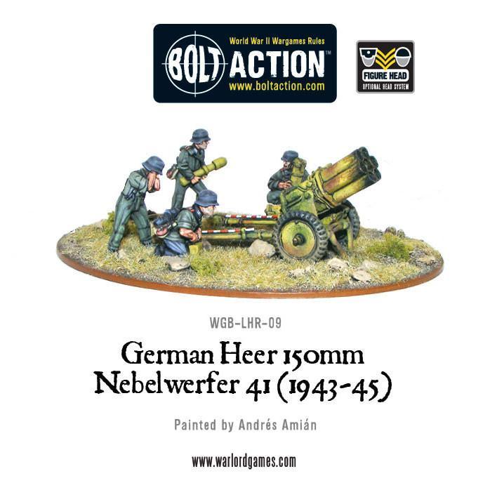 German Heer 150mm Nebelwerfer 41 (1943-45)
