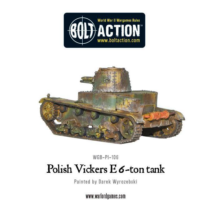 Polish Vickers E 6-ton tank