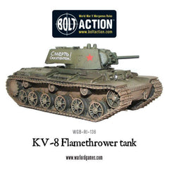 KV-8 flamethrower tank