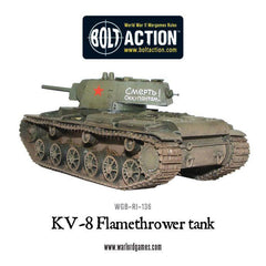 KV-8 flamethrower tank