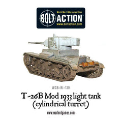 T-26B Mod 1933 light tank (cylindrical turret)