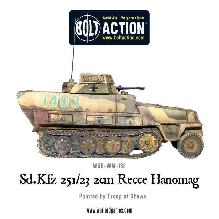 Sd.Kfz 251/23 2cm Recce Hanomag