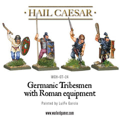 Germanic tribesmen with  Roman equipment