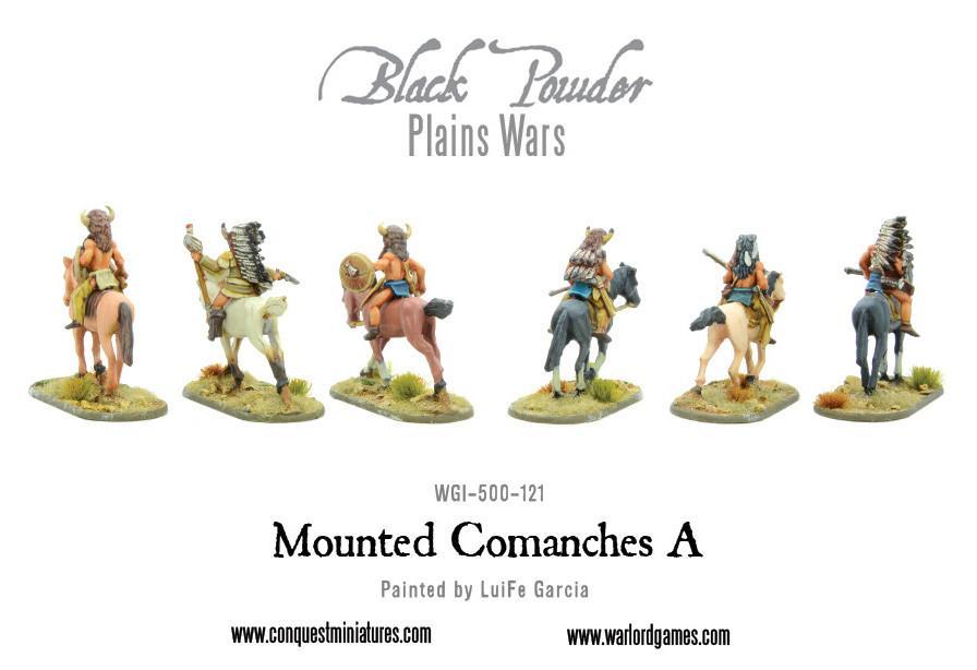 Mounted Comanches A