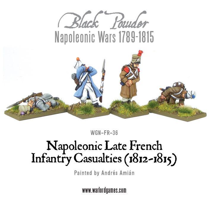 Napoleonic Late French Infantry Casualties (1812-1815)