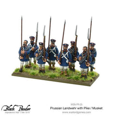 Napoleonic Wars: Prussian Landwehr with Pike / Musket 1789-1815