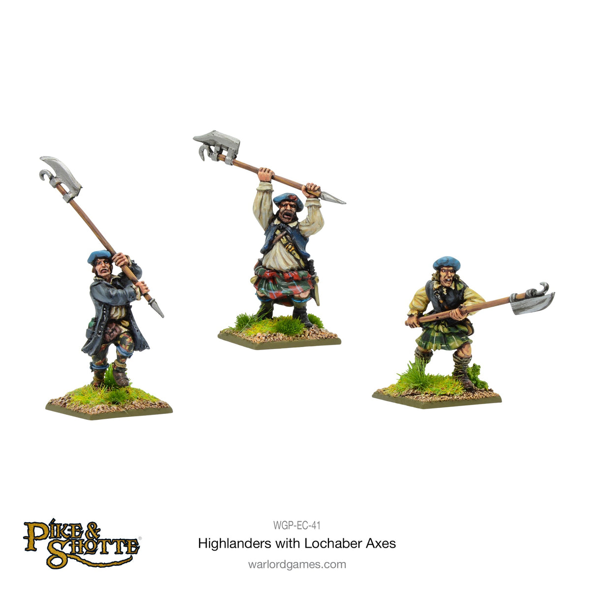 Pike & Shotte: Highlanders with Lochaber Axes