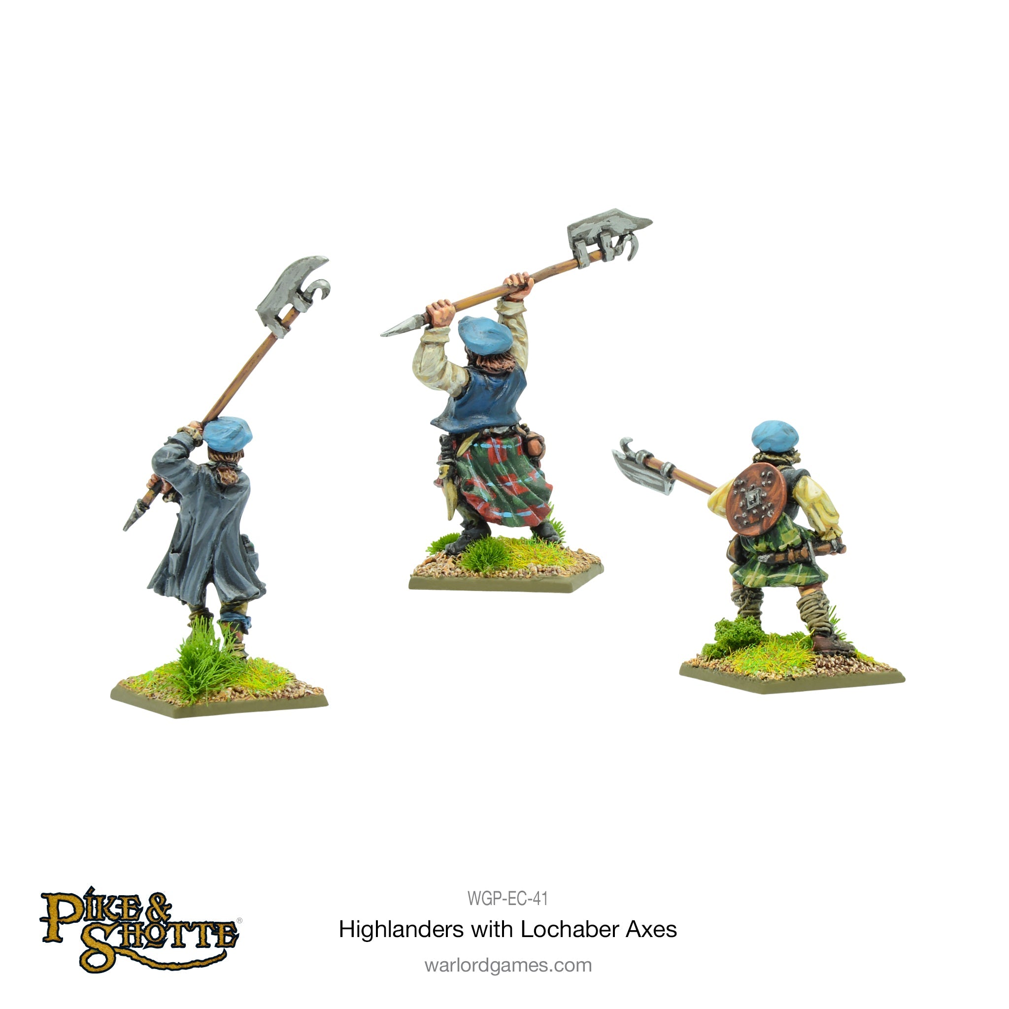 Pike & Shotte: Highlanders with Lochaber Axes