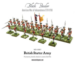 American War of Independence British Army starter set