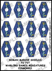 Roman Marine shield designs 1