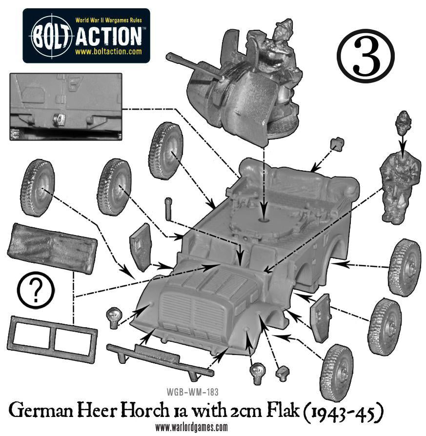 Horch 1a with 2cm Flak (Heer 1943-45)