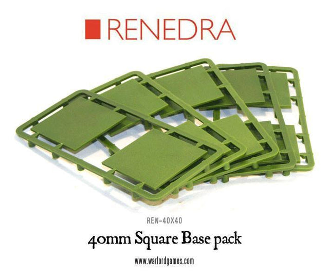 Warlord Games - Lot De 16 Bases Rondes à Lèvres 60 Mm En Plastique - Idéales Pour Miniatures Wargame 40K, Bolt Action, DnD