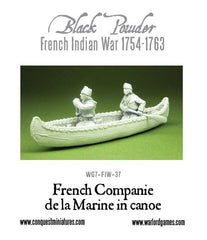 Companie de la Marine in Canoe