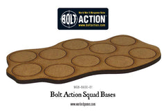 Bolt Action Squad Bases