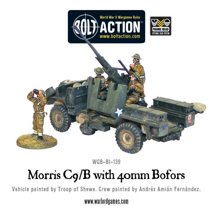 Morris C9/B with 40mm Bofors