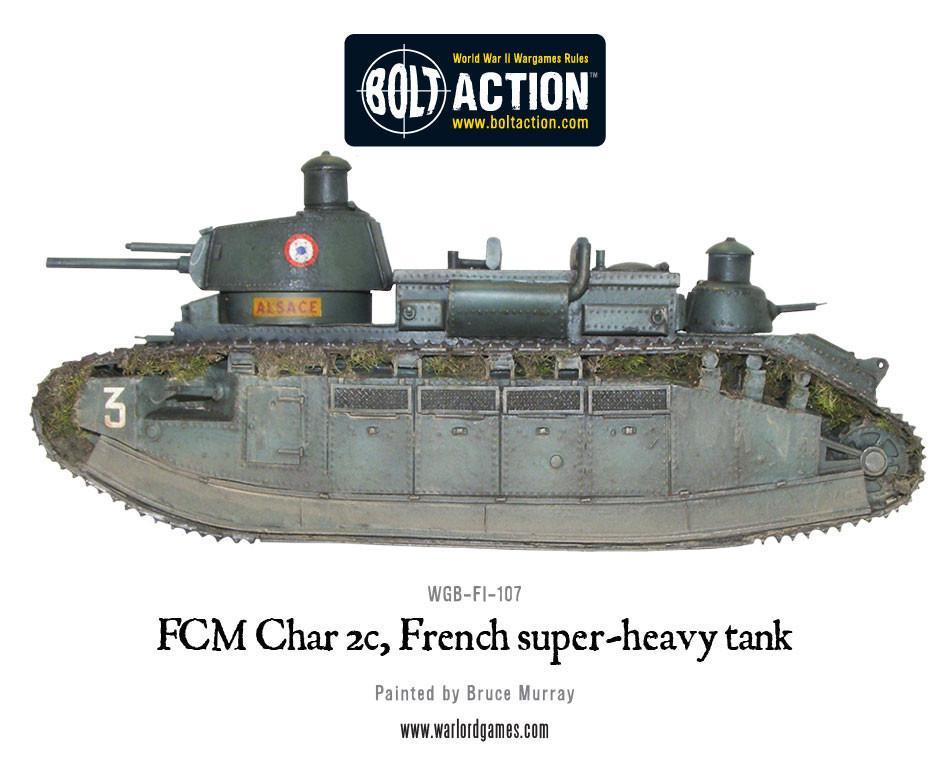 FCM Char 2c super-heavy tank