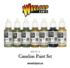 Late War Canadian Army Paint Set