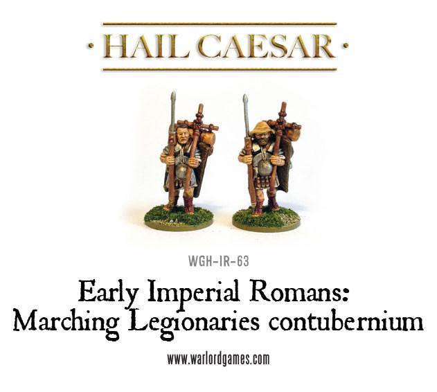 Early Imperial Romans: Marching Legionaries contubernium