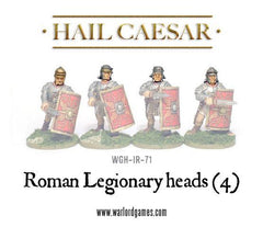 Roman Legionary heads (4)