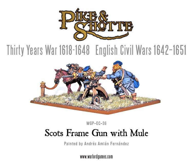 Scots Frame Gun with Mule