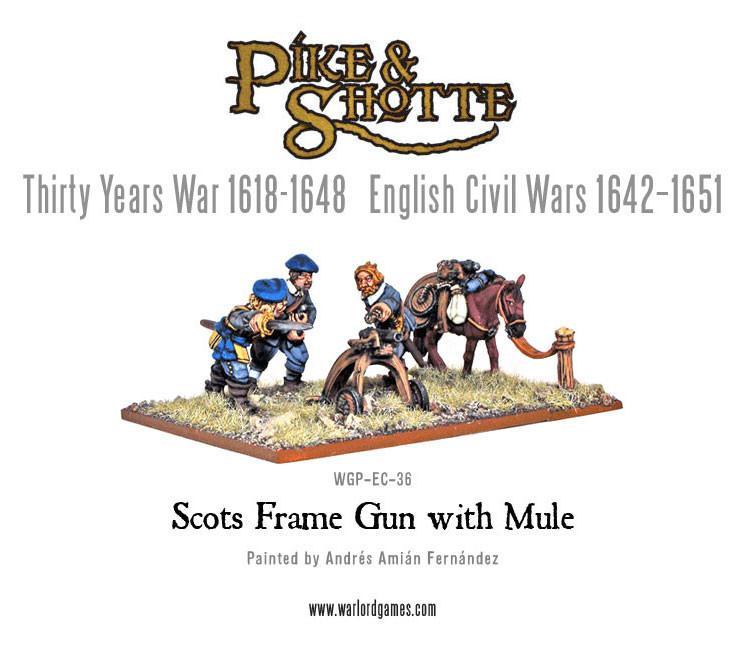Scots Frame Gun with Mule
